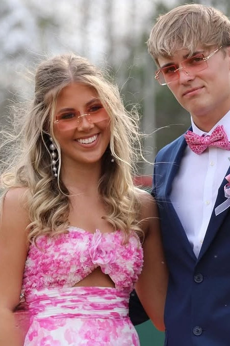 Sweetheart Strapless Chiffon A-Line Floral Party Prom Dress